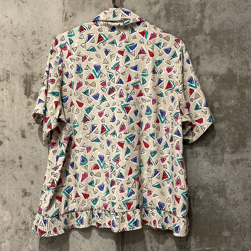 Colorful Geometric Print Shirt - Picture 7 of 7